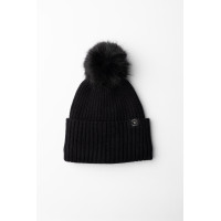 Gehäkelte Fliegenhaube Horze Nele Schwarz