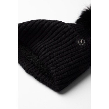 Gehäkelte Fliegenhaube Horze Nele Schwarz