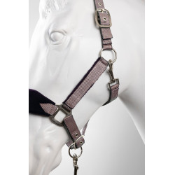 Horze Magic Halfter und Führstrick Violetter Silex Lila