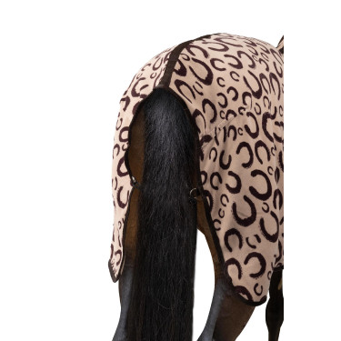 Horze Abschwitzdecke aus Langhaarfleece Humus