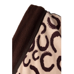 Horze Abschwitzdecke aus Langhaarfleece Humus