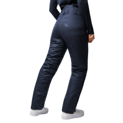 Damenreithose mit Vollgrip Horze Annica Heidelbeere Grau