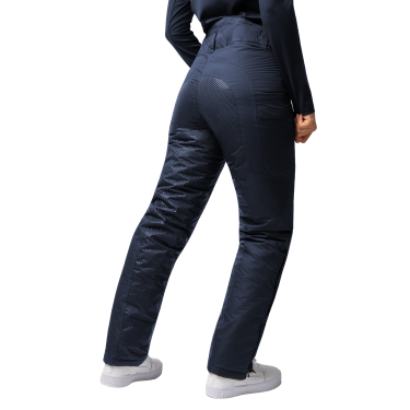 Damenreithose mit Vollgrip Horze Annica Heidelbeere Grau