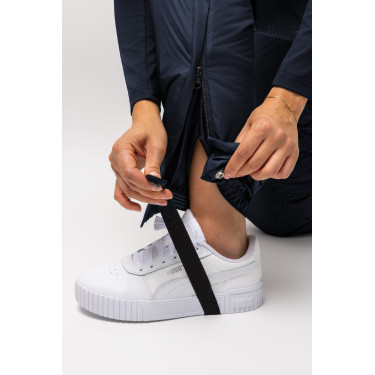 Damenreithose mit Vollgrip Horze Annica Heidelbeere Grau