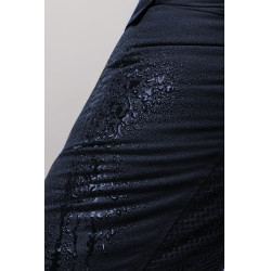 Damenreithose mit Vollgrip Horze Annica Heidelbeere Grau