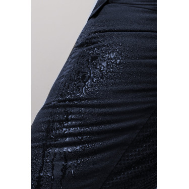 Damenreithose mit Vollgrip Horze Annica Heidelbeere Grau