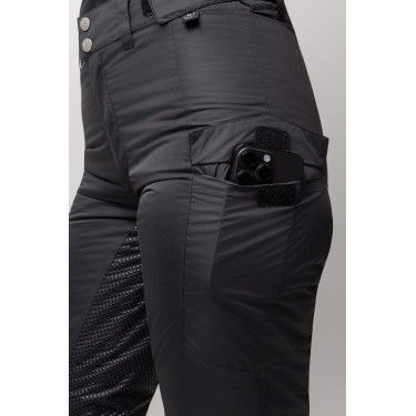 Damenreithose mit Vollgrip Horze Annica Schwarz
