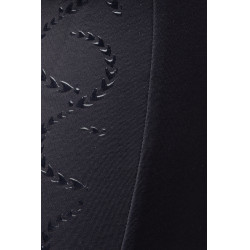 Kinder-Thermo-Leggings mit Vollgrip Horze Gillian Dunkelmarine Blau