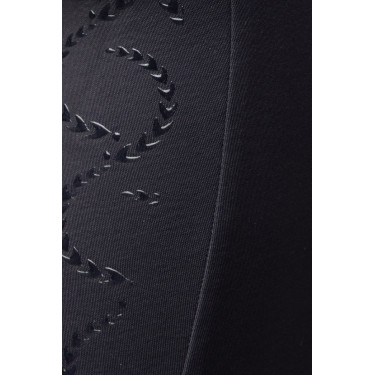 Kinder-Thermo-Leggings mit Vollgrip Horze Gillian Dunkelmarine Blau