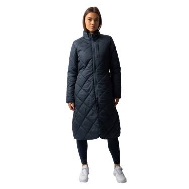 Lange Unterjacke für die Regenjacke Horze Hazel Meerestitan Marineblau