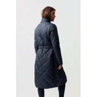 Lange Unterjacke für die Regenjacke Horze Hazel Meerestitan Marineblau