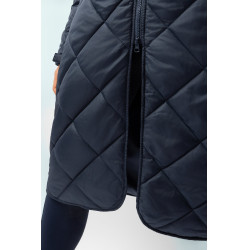 Lange Unterjacke für die Regenjacke Horze Hazel Meerestitan Marineblau