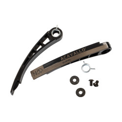 Ersatzsatz für Schenkel Acavallo Steigbügel Arena AluPro Schwarz / Bronze