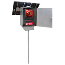 Lacmé SMax Solar Weidezaungerät mit Diebstahlschutz