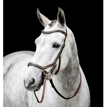 Micklem gebisslose Trense von Horseware Braun