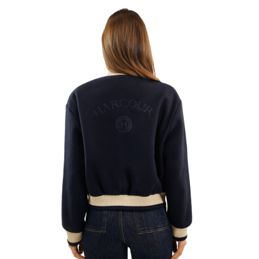 Damen-Bomberjacke Harcour Beryl Marine Marineblau