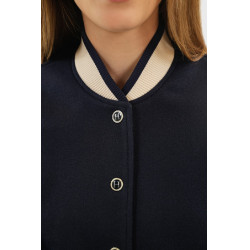 Damen-Bomberjacke Harcour Beryl Marine Marineblau