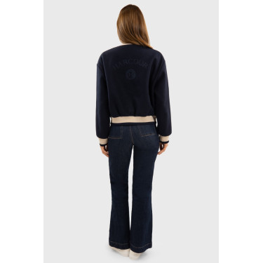 Damen-Bomberjacke Harcour Beryl Marine Marineblau