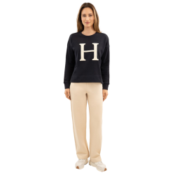 Damen-Sweatshirt Harcour Batista Marine Marineblau Damen-Sweatshirt Harcour Batista Marine Marineblau