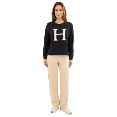 Damen-Sweatshirt Harcour Batista Marine Marineblau Damen-Sweatshirt Harcour Batista Marine Marineblau