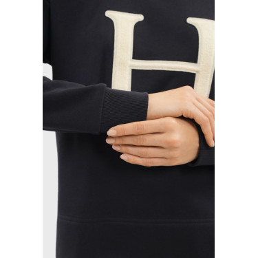 Damen-Sweatshirt Harcour Batista Marine Marineblau Damen-Sweatshirt Harcour Batista Marine Marineblau