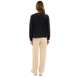 Damen-Sweatshirt Harcour Batista Marine Marineblau Damen-Sweatshirt Harcour Batista Marine Marineblau