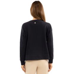 Damen-Sweatshirt Harcour Batista Marine Marineblau Damen-Sweatshirt Harcour Batista Marine Marineblau