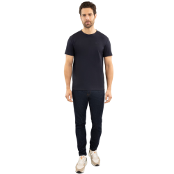 T-Shirt Harcour Titouan Herren Marine Marineblau T-Shirt Harcour Titouan Herren Marine Marineblau