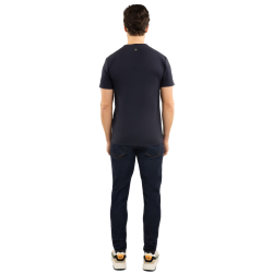 T-Shirt Harcour Titouan Herren Marine Marineblau T-Shirt Harcour Titouan Herren Marine Marineblau