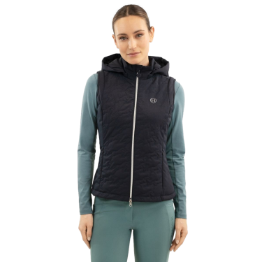 Damen-Westenjacke Harcour Betty ohne Ärmel Marine Marineblau