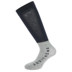 Reitsocken Equithème Compet 2 Paar Marine / Hellgrau Blau Reitsocken Equithème Compet 2 Paar Marine / Hellgrau Blau