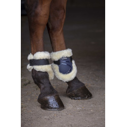 Fesselkopfgamaschen Norton XTR Kunstfell Marineblau