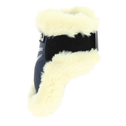 Fesselkopfgamaschen Norton XTR Kunstfell Marineblau