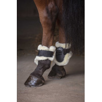 Fesselkopfgamaschen Norton XTR Kunstfell Marineblau