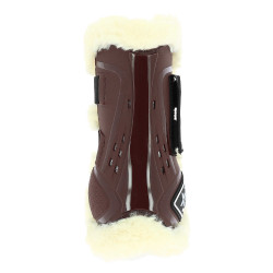 Norton XTR Gamaschen Kunstlammfell Braun