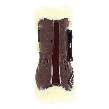 Norton XTR Gamaschen Kunstlammfell Braun