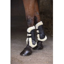 Norton XTR Gamaschen Kunstlammfell Schwarz Norton XTR Gamaschen Kunstlammfell Schwarz