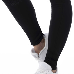 Softshell-Hose Equithème Dolomyt mit Silikonbesatz Schwarz