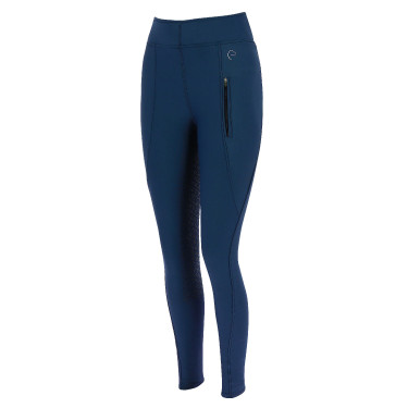 Softshell-Hose Equithème Dolomyt mit Silikonbesatz Marineblau Softshell-Hose Equithème Dolomyt mit Silikonbesatz Marineblau