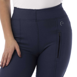 Softshell-Hose Equithème Dolomyt mit Silikonbesatz Marineblau Softshell-Hose Equithème Dolomyt mit Silikonbesatz Marineblau