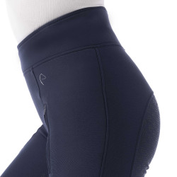 Softshell-Hose Equithème Dolomyt mit Silikonbesatz Marineblau Softshell-Hose Equithème Dolomyt mit Silikonbesatz Marineblau
