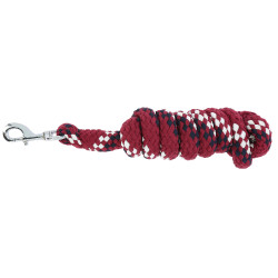 Longierleine Equithème Tyrex Weiß / Marine / Bordeaux Wei&szlig;