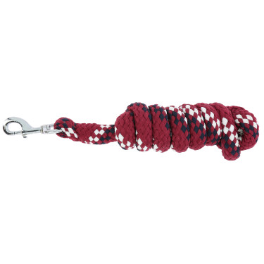 Longierleine Equithème Tyrex Weiß / Marine / Bordeaux Wei&szlig;