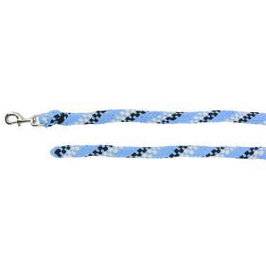 Longierleine Equithème Tyrex Weiß / Schwarz / Blau Wei&szlig;
