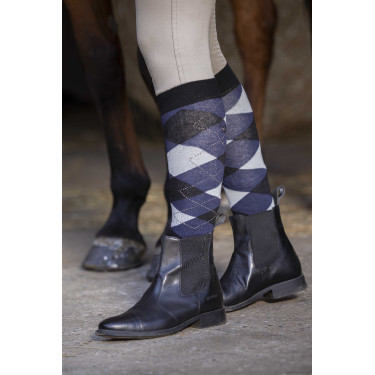 Equithème Girly Socken Marine / Himmelblau