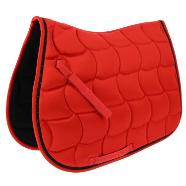 Satteldecke Equithème Satin Rot
