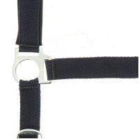 Norton Halfter aus Nylon mit Neopren unterlegt Marineblau