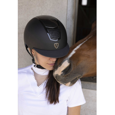 Equithème Airy Reithelm Schwarz / Karbon / Schwarz Equithème Airy Reithelm Schwarz / Karbon / Schwarz