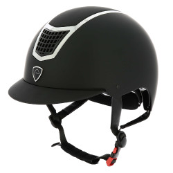 Equithème Airy Reithelm Silber / Schwarz