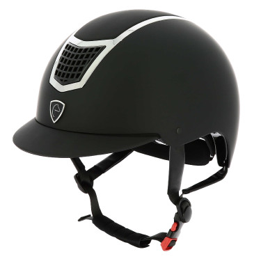 Equithème Airy Reithelm Silber / Schwarz